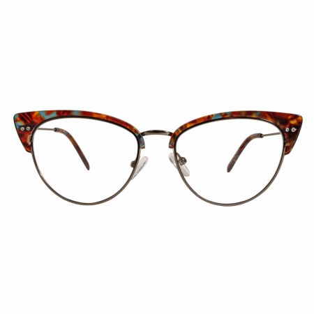 Sugi Graphite Blue Amber Okulary kocie, damskie