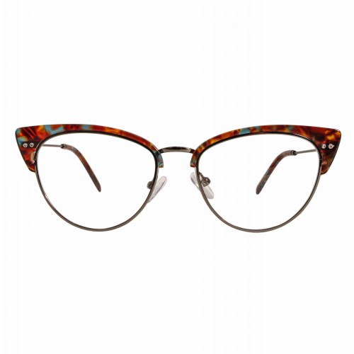 Sugi Graphite Blue Amber Okulary kocie, damskie