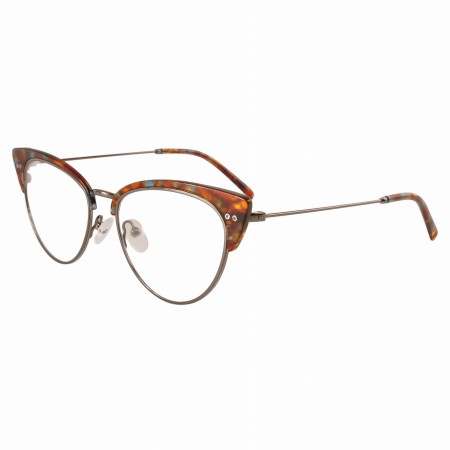 Sugi Graphite Blue Amber Okulary kocie, damskie