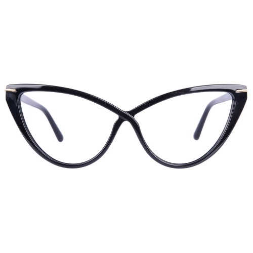 Widi Black Okulary kocie, damskie