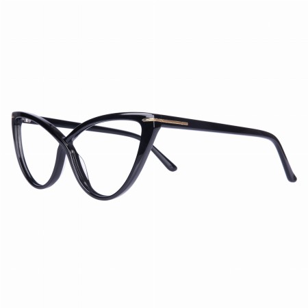 Widi Black Okulary kocie, damskie