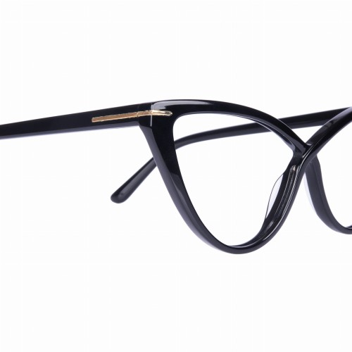Widi Black Okulary kocie, damskie