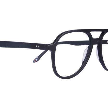 Buton Matte Black Okulary męskie, aviator