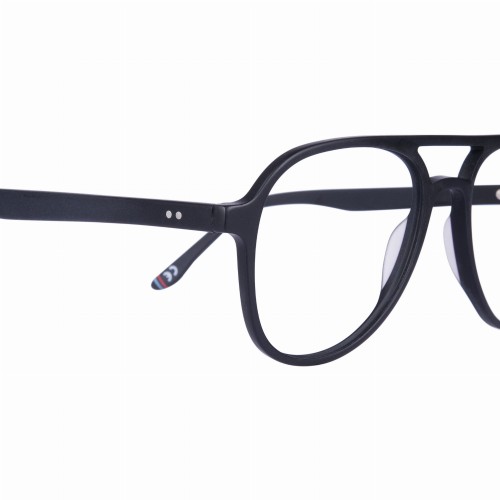 Buton Matte Black Okulary męskie, aviator