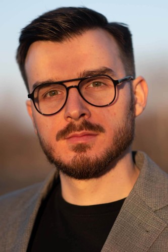 Buton Black Okulary męskie, aviator