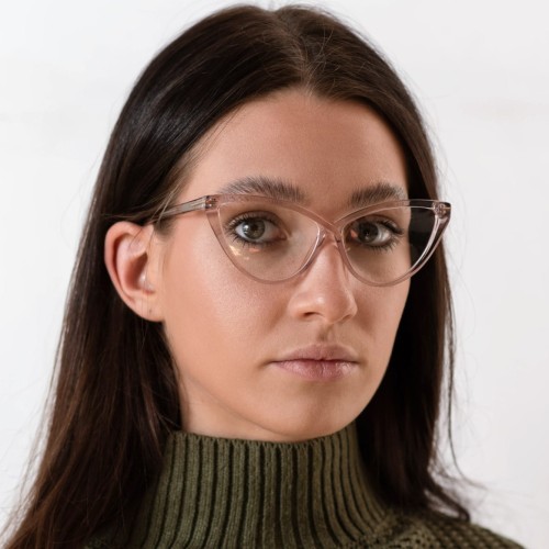 Widi Dusty Rose Okulary kocie, damskie