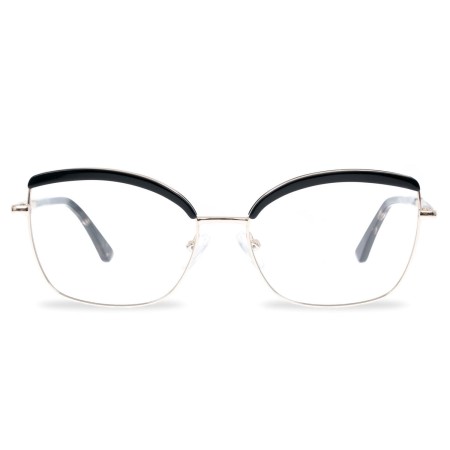 Jawa Black czarne okulary damskie z  tworzywa