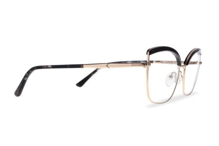 Jawa Black czarne okulary damskie z  tworzywa