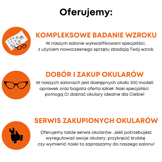 Oferta salonów optycznych Avocado Store